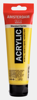 Talens Farba Akrylowa Amsterdam Standard 120ml 272 Transparent Yellow Medium 17092722