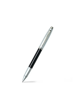 Sheaffer 100 Pióro Kulkowe Czarny Skuwka Chromowana 9313
