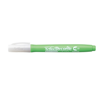 Shachihata Marker Artline Decorite 1 Mm Metallic Green