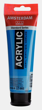 Talens Farba Akrylowa Amsterdam Standard 120ml 582 Manganese Blue Phthalo 17095822