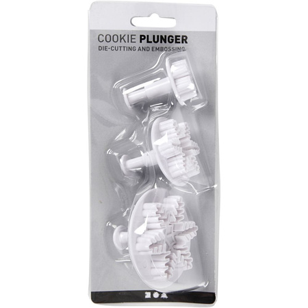 GDD Wykrawacze Płatki Śniegu 3 Szt.