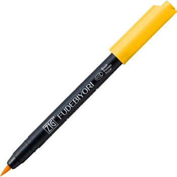 Kuretake Pisak Fudebiyori Yellow Zig