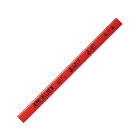 Koh-i-noor Ołówek 1536/G Stolarski Grafit Czerwony
