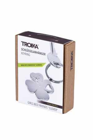 Troika Brelok Do Kluczy Girl's Best Friends Clover Koniczyna