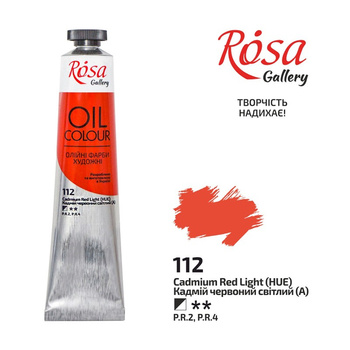 Rosa Gallery Farba Olejna Cadmium Red Light 112 45 Ml