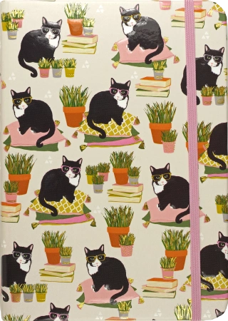 Peter Pauper Notatnik Mini Smarty Cats