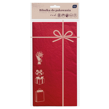 Interdruk Bibułka Do Pakowania 50x70 Cm Red