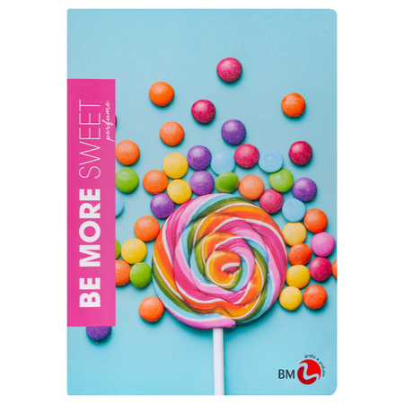 BE MORE ZESZYT A4 SWEET KRATKA 72 STRONY 100 G.