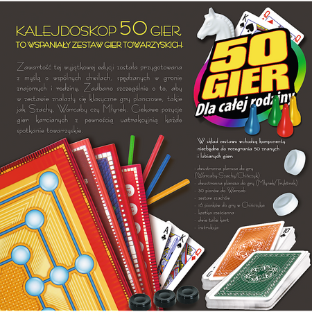 Trefl Gra 50 Gier Kalejdoskop