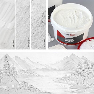 Rosa Gallery Pasta Strukturalna Drobnoziarnita 500ml