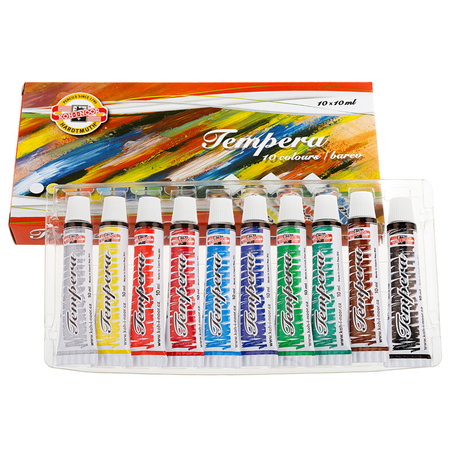 Koh-i-noor Farby Tempery 1625s10 10 Ml 10 Kolorów