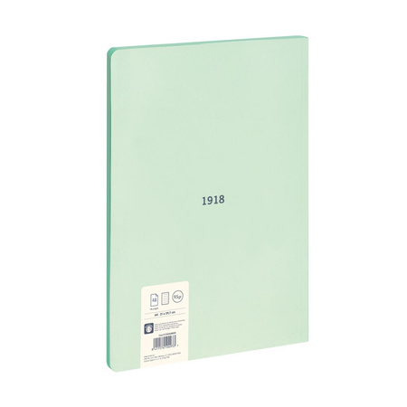 Milan Notes Klejony A4 48k. Linia Zielony
