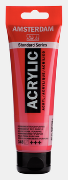 Talens Farba Akrylowa Amsterdam Standard 120ml 348 Permanent Red Purple 17093482