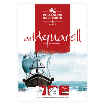 Koh-i-noor Blok Akwarelowy Art Aquarell A4 10 Ark. 300 G.