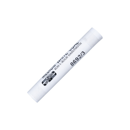Koh-i-noor Biały Węgiel Prasowany 8692/3 Śred. 12 Mm Op. 4 Szt.