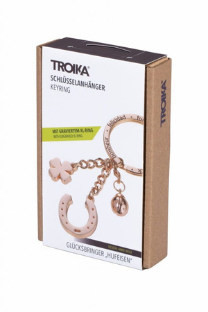 Troika Brelok Do Kluczy Good Luck Horseshoe Szczęście