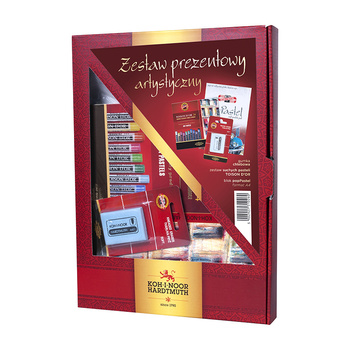 Koh-i-noor Zestaw Do Malowania: Pastele Suche 8514 + Blok+ Gumka Chlebowa (4)