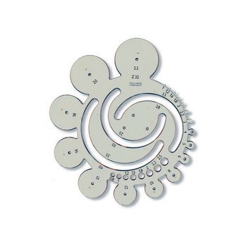 Koh-i-noor Szablon 749002 Kołowy Z-32