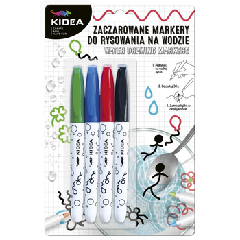 Kidea Markery Do Rysowania Na Wodzie 4 Kolory