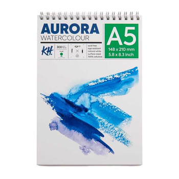 Aurora Blok Do Akwareli A5 300g 12a Spirala Rough 375003500