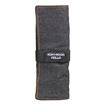 Koh-i-noor Etui Piórnik Czarny Jeans 24 Djtj8-24