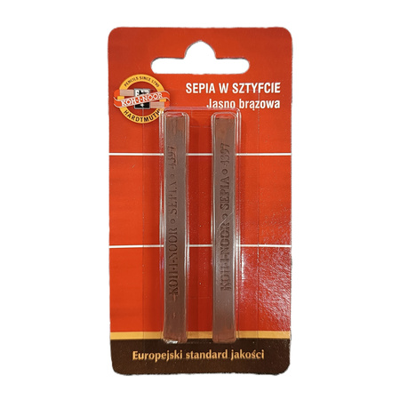 Koh-I-Noor Sepia Jasny Brąz W Sztyfcie 4397 7x7 Mm 2 Szt. Na Blistrze