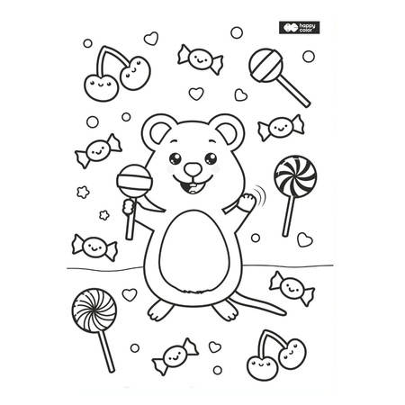 Happy Color Blok Małego Artysty A4 120g 8a Yummy Yum