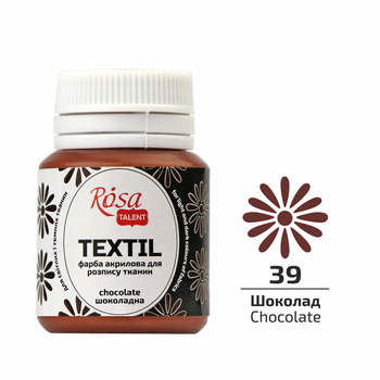 Rosa Talent Farba Do Tkanin Chocolate 39 20 Ml