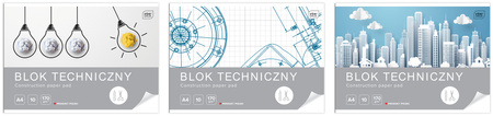 Interdruk Blok Techniczny A3 Biały