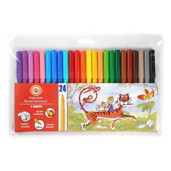 Koh-i-noor Flamastry 7710/2bd 24 Kolory