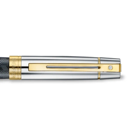 Sheaffer Pióro Wieczne 300 Czarny Mat Z Wzorem Skuwka Chrom Pozłacane 9347
