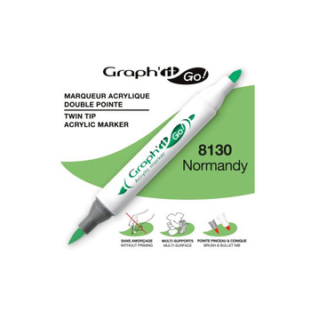 Graph'it Go! Marker Akrylowy Dwustronny Normandy 8130