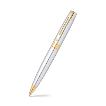 Sheaffer Długopis 300 Chromowy Wyk. Złote 9342