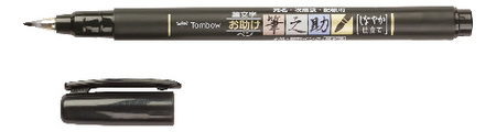 TOMBOW PISAK DO KALIGRAFII CZARNY SOFT WS-BS