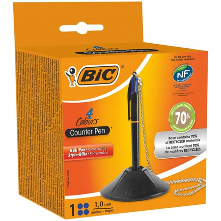 Bic Długopis Na Łańcuszku 4 Kolory Pd1