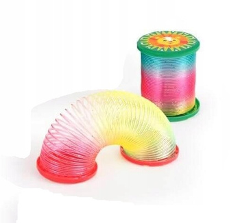 Trendhaus Sprężyna Tęczowa Led Magic Moments