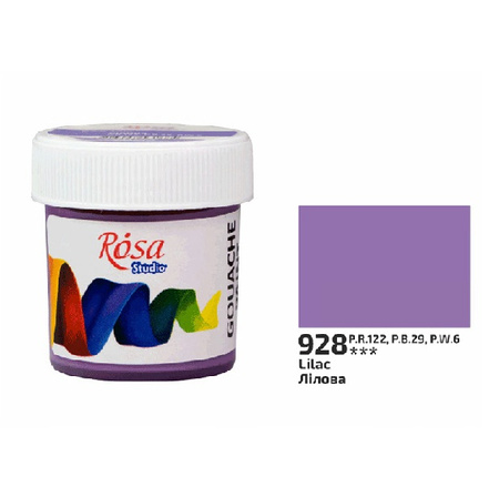 Rosa Studio Farba Gwaszowa Lilac 928 40 Ml