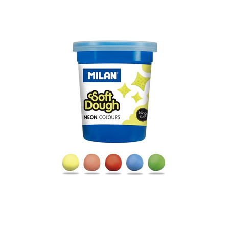 Milan Ciastolina 5 Kol. X 142g Neonowa