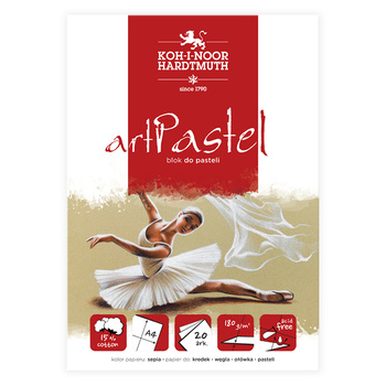 Koh-i-noor Blok Do Pasteli Artpastel Sepia A4 20 Ark. 180 G.