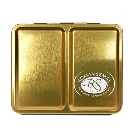 Roman Szmal Kasetka Metalowa Na 12 Półkostek Mini Box Gold