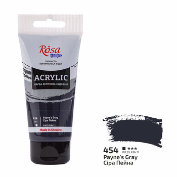 Rosa Studio Farba Akrylowa Payne"S Gray 454 75 Ml