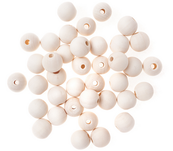 Dp Craft Koraliki Kulki Drewniane 16 Mm 30 Szt.