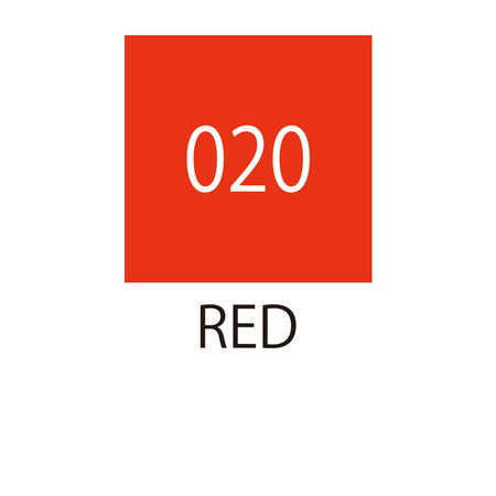 Kuretake Pisak Fudebiyori Red Zig