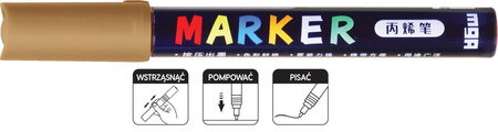 M&G Marker Akrylowy 2mm Ochra S411