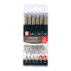 Sakura Zestaw Micron 6 Black 4+2 Poxsdkb6p