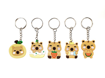 Midex Brelok Płaski Kapibara Mix