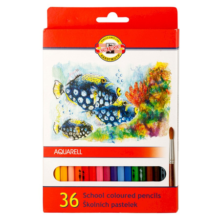 Koh-i-noor Kredki Akwarelowe 3719/K 36 Kolorów