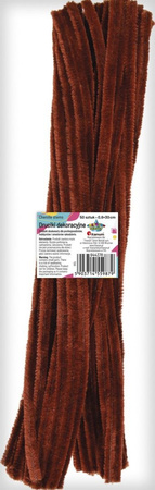 Titanum Druciki Dekoracyjne 0,6x30cm 50szt Brąz