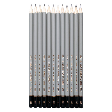 Koh-i-noor Ołówek Grafitowy 1862 4h-6b Kpl. 12 Szt.
