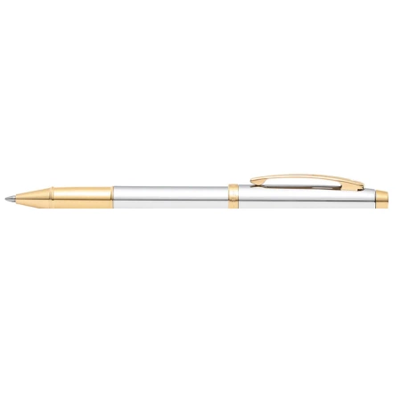 Sheaffer Pióro Kulkowe 100 Chromowe Wyk. Złote 9340